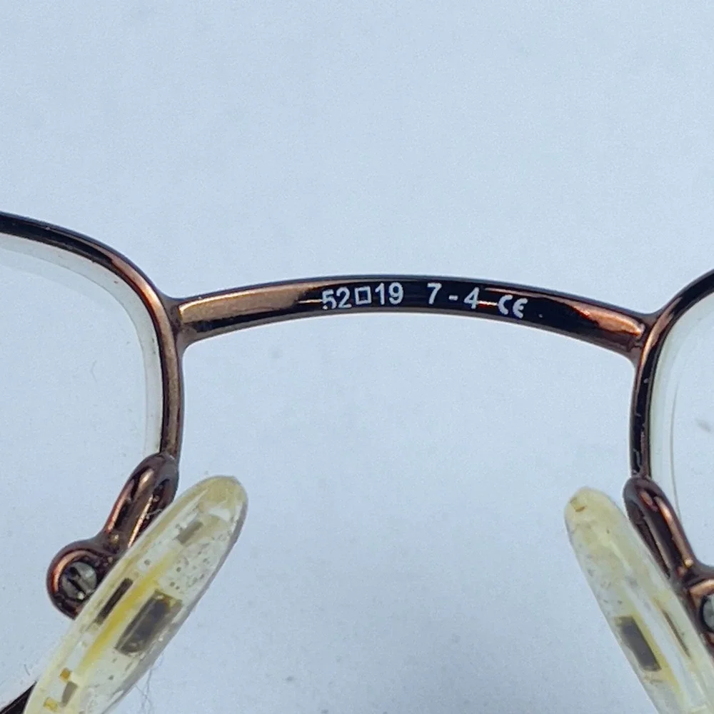 Safilo Library 1439 Women Eyeglasses Frame Rose Gold Metal Full Rim 52-19-135 mm